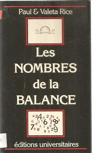 Les nombres de la balance