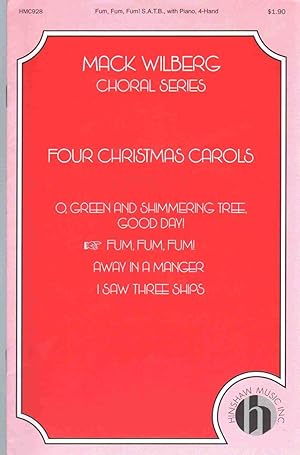 Seller image for FUM, FUM, FUM! SATB with Piano, 4 Hands from "Four Christmas Carols" for sale by The Avocado Pit