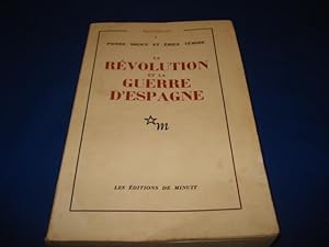 Seller image for La Rvolution et la Guerre d'Espagne for sale by Emmanuelle Morin