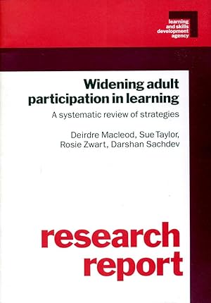 Widening Adult Participation in Learning