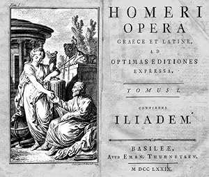 Opera. Graece et latine ad optimas editiones expressa. Tomus 1: Iliadem (Ilias).