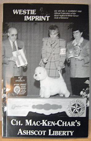 Bild des Verkufers fr WESTIE IMPRINT, VOL. XIV, NO. 2, SUMMER 1998 zum Verkauf von B A Downie Dog Books