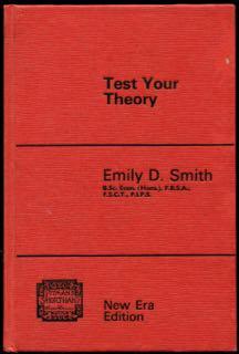 Test your theory.