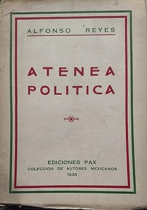 Atenea política. Editado por Carlos Cesarman