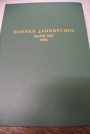 Seller image for Rmische Haarnadeln mit Frauenbste, in: BONNER JAHRBCHER, Heft 195 (1995). for sale by Antiquariat Bookfarm