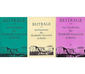 Bild des Verkufers fr Konvolut  Naturforscher. Berliner Universitt". 3 Titel. 1.) Ekkehard Hxtermann: Otto Heinrich Warburg (1883-1970)   Ein  Architekt" der Naturwissenschaften, Beitrge zur Geschichte der Humboldt-Universitt zu Berlin, Heft 9/1984 2.) Friedrich Herneck: Drei bedeutende Naturforscher der Berliner Universitt, Emil du Bois-Reymond, Hermann von Helmholtz, Emil Fischer 3.) Ekkehard Hxtermann: Photosynthese- und Stoffwechselforschung in der Geschichte der Botanik an der Berliner Universitt (1810 bis 1945) zum Verkauf von Agrotinas VersandHandel