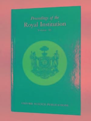 Image du vendeur pour Proceedings of the Royal Institution of Great Britain, volume 66 mis en vente par Cotswold Internet Books