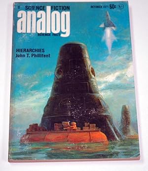 Image du vendeur pour Analog Science Fiction: October 1971 mis en vente par Preferred Books