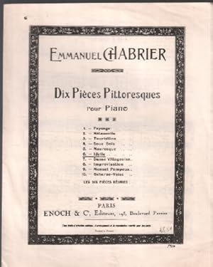 Idylle pour piano / dix pièces pittoresques n° 6