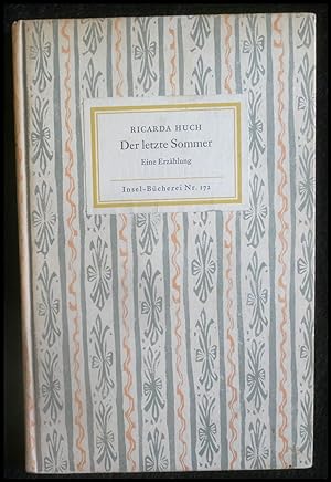 Seller image for Der letze Sommmer, Nr.172 for sale by ANTIQUARIAT Franke BRUDDENBOOKS