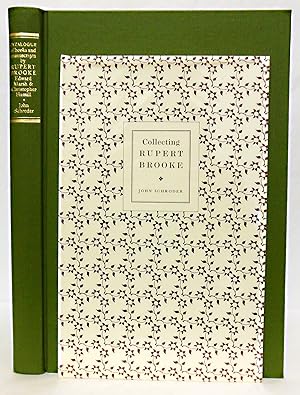 CATALOGUE OF BOOKS AND MANUSCRIPTS BY RUPERT BROOKE EDWARD MARSH & CHRISTOPHER HASSALL [with]: CO...