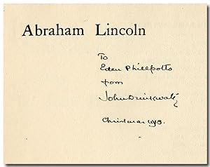 ABRAHAM LINCOLN A PLAY