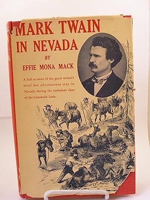 Bild des Verkufers fr Mark Twain in Nevada. zum Verkauf von Zephyr Books