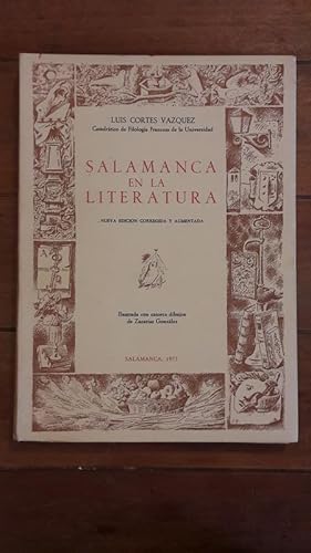 Imagen del vendedor de Salamanca en la literatura a la venta por Llibreria Fnix