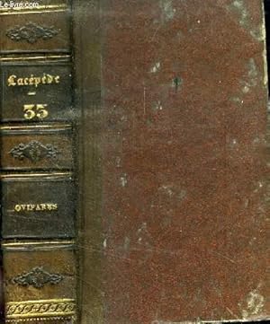 Imagen del vendedor de OEUVRES COMPLETES DE BUFFON - VOLUME 33 : TOME 61 ET 62 : OVIPARES - AVEC DES SUITES PAR M. DE LACEPEDE PRECEDEES D UNE NOTICE SUR LA VIE ET LES OUVRAGE DE BUFFON PAR M. LE BARON CUVIER a la venta por Le-Livre