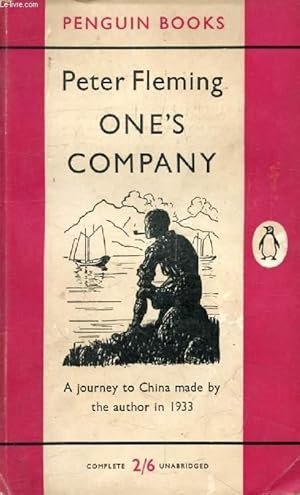 Seller image for ONE'S COMPANY, A Journey to China in 1933 for sale by Le-Livre