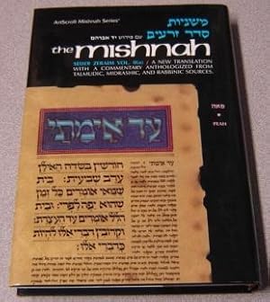 Bild des Verkufers fr The Mishnah, Seder Zeraim Vol. IIa (2, Two) Peah (The Artscroll Mishnah Series) zum Verkauf von Books of Paradise