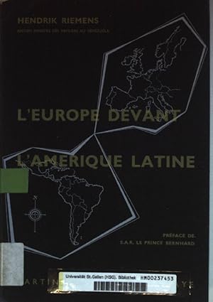 Seller image for L'europe devant l'amerique latine. Publications Netherland Institute of International Affairs Vol. 3; for sale by books4less (Versandantiquariat Petra Gros GmbH & Co. KG)