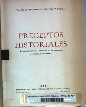 Seller image for Preceptos historiales. for sale by books4less (Versandantiquariat Petra Gros GmbH & Co. KG)