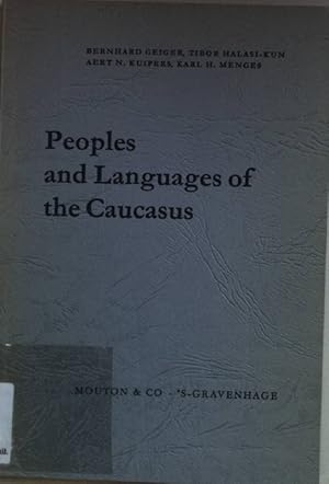 Imagen del vendedor de Peoples and Languages of the Caucasus: a Synopsis. Janua linguarum Series Minor 6; a la venta por books4less (Versandantiquariat Petra Gros GmbH & Co. KG)