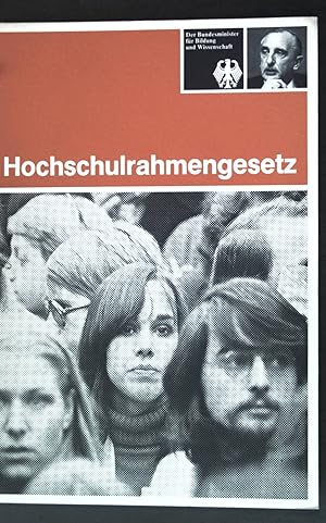 Bild des Verkufers fr Hochschulrahmengesetz; zum Verkauf von books4less (Versandantiquariat Petra Gros GmbH & Co. KG)