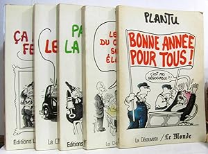 Immagine del venditore per C'est le goulag + a manque de femmes + pas nette la plante + les cours du caoutchouc sont trop lastiques + Bonne anne pour tous - 5 volumes venduto da crealivres