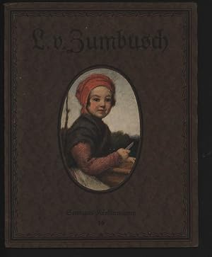 Seller image for Ludwig von Zumbusch. Acht farbige Wiedergaben nach seinen Bildern. for sale by Antiquariat Bookfarm