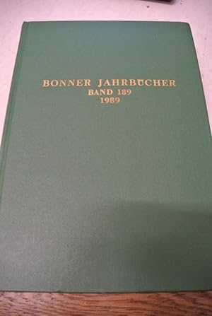 Seller image for Die Kultkrone aus Vetera, in: BONNER JAHRBCHER, Heft 189 (1989). for sale by Antiquariat Bookfarm