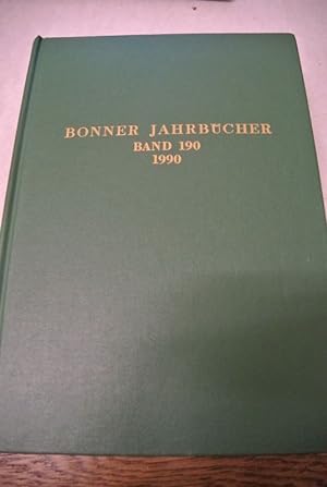 Seller image for Hannibalian. Anmerkungen zur Geschichte eines berflssigen Knigs, in: BONNER JAHRBCHER, Heft 190 (1990). for sale by Antiquariat Bookfarm