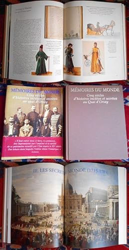 Image du vendeur pour Mmoires du monde. Cinq sicles d' histoires indites et secrtes au quai d' Orsay mis en vente par Antiquariat Clement