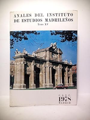 Anales del Instituto de Estudios Madrileños. Tomo XV