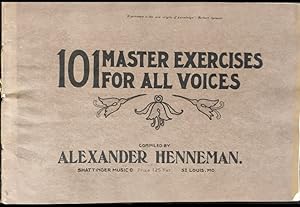 Immagine del venditore per 101 master exercises for all voices : from the daily repertory of the great singers and masters of singing (original 1904 edition) venduto da Shore Books