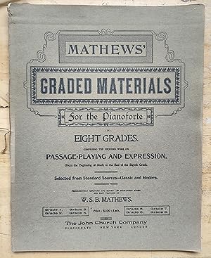 Mathews' Graded Materials for the Pianoforte In Eight Grades - Grade 8 Comprising The Required Wo...