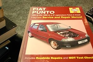 Image du vendeur pour Fiat Punto (1994-1999) Service and Repair Manual (Haynes Service and Repair Manuals) mis en vente par SGOIS