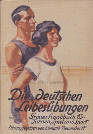 Seller image for Die deutschen Leibesbungen.,Groes Handbuch fr Turnen, Spiel und Sport., for sale by Antiquariat Kastanienhof