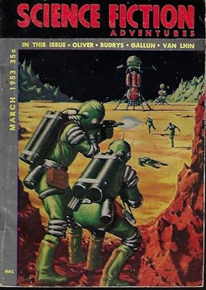 Image du vendeur pour SCIENCE FICTION ADVENTURES: March, Mar. 1953 ("Police Your Planet") mis en vente par Books from the Crypt