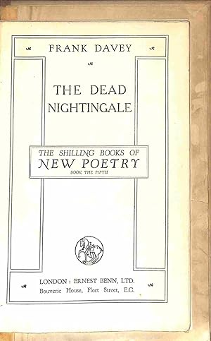 Image du vendeur pour The Dead Nightingale: The Shillings Books of New Poetry, Book the Fifth mis en vente par WeBuyBooks