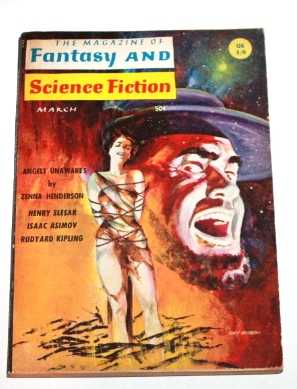 Imagen del vendedor de The Magazine of Fantasy and Science Fiction March 1966 a la venta por H4o Books