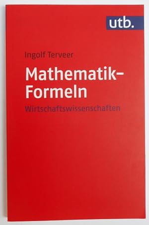 Image du vendeur pour Mathematik-Formeln. Wirtschaftswissenschaften. mis en vente par Der Buchfreund