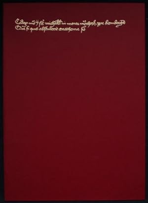 Bild des Verkufers fr Scriptorum opus. Schreiber-Mnche am Werk. Zum Titelbild des Bamberger Codex Patr. 5 zum Verkauf von Graphem. Kunst- und Buchantiquariat