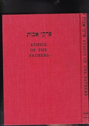 Immagine del venditore per ETHICS OF THE FATHERS venduto da Meir Turner