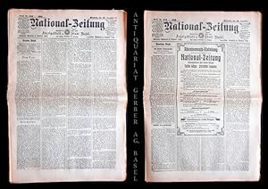 NATIONAL-ZEITUNG. Anzeigeblatt der Stadt Basel. Nr.300. Mittwoch, den 16.Dezember 1908.