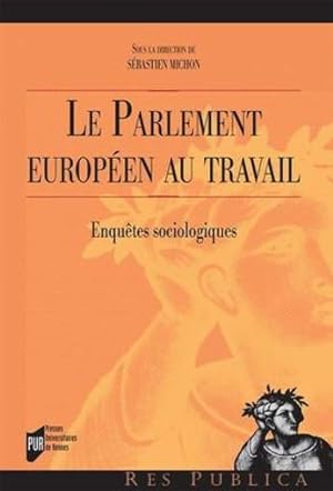 Seller image for le parlement europen au travail ; enqutes sociologiques for sale by Chapitre.com : livres et presse ancienne