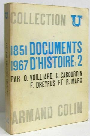 181-1967 documents d'histoire Tome 2