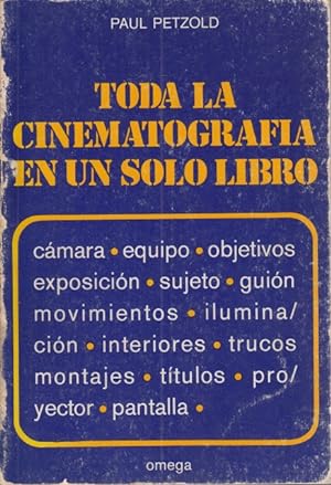 Bild des Verkufers fr TODA LA CINEMATOGRAFIA EN UN SOLO LIBRO zum Verkauf von Librera Vobiscum