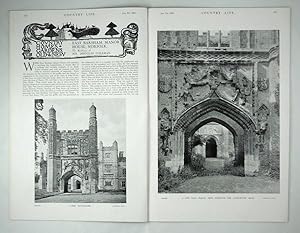 Original Issue of Country Life Magazine Dated January 5th 1924 with a Main Feature on East Barsha...