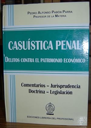 Seller image for CASUISTICA PENAL. Delitos contra el patrimonio econmico for sale by Fbula Libros (Librera Jimnez-Bravo)