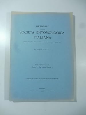 Bollettino della Societa' entomologica italiana, volume 51, 1972
