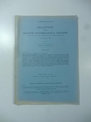 Bollettino della Societa' entomologica italiana, volume 105, n. 4-6, 1973