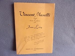 Image du vendeur pour Vincent Muselli mis en vente par arobase livres
